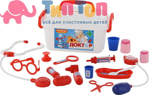 Набор "Доктор №2" (в контейнере) Полесье П53619