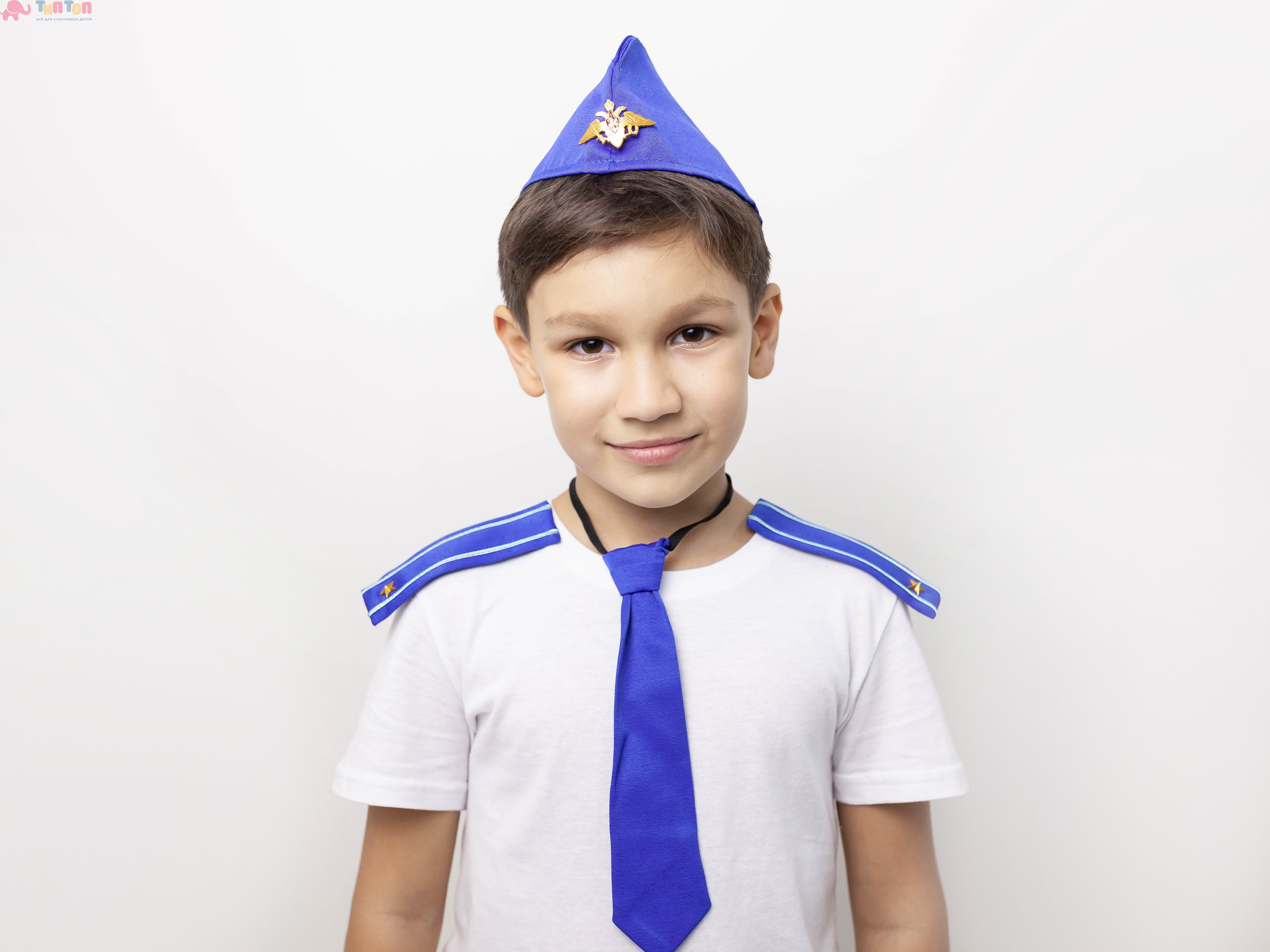 Детская Пилотка с кокардой (Средний)