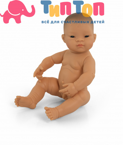 MINILAND Кукла Мальчик азиат 40 см 31005