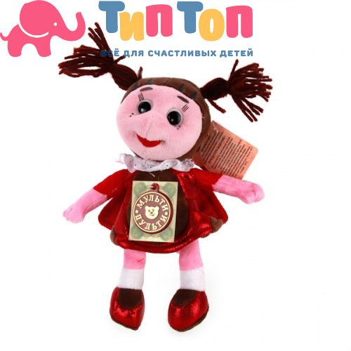 Мягкая игрушка "Лунтик и его друзья.Божья коровка Мила" V24980/23S19 Мульти-Пульти