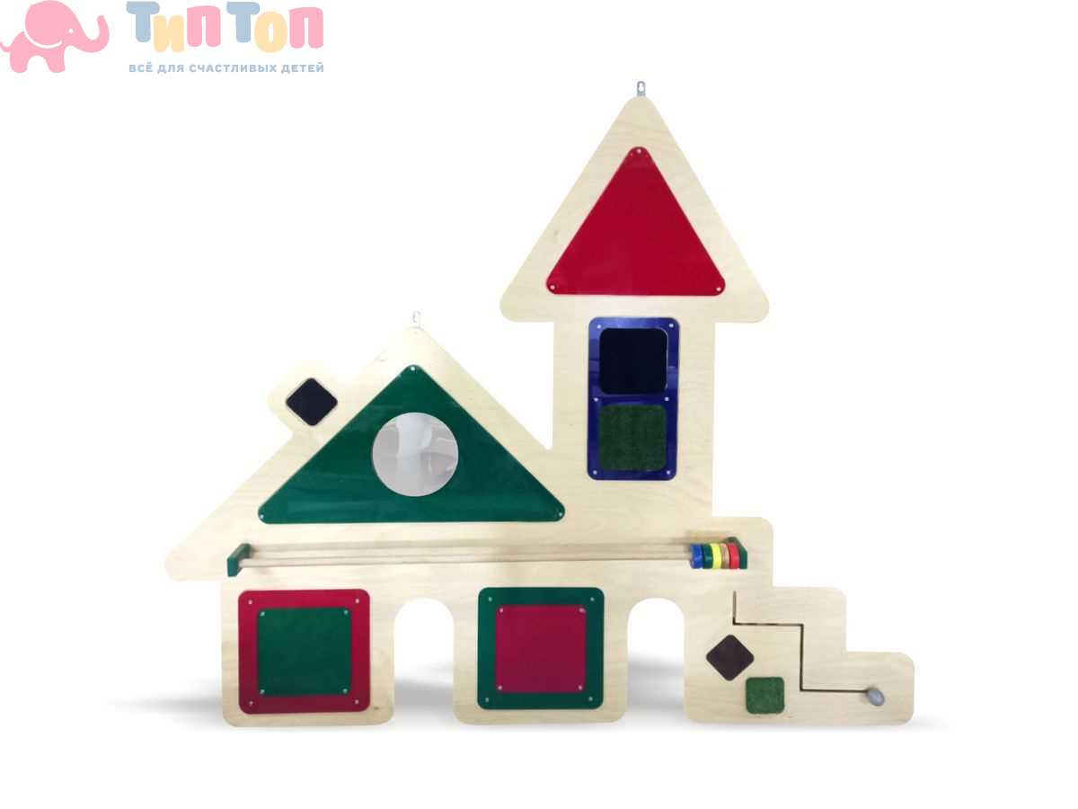 49046_Декоративно-развивающая панель «Городской дворик №1»