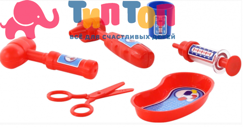 Игровой набор "Доктор №4" (6 элементов) (в пакете) 59192 Полесье