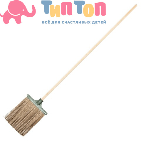 Метла синтетическая плоская 25х22 см, с черенком 120 см, еврорезьба, № 3, ЛАЙМА EXPERT, 600385