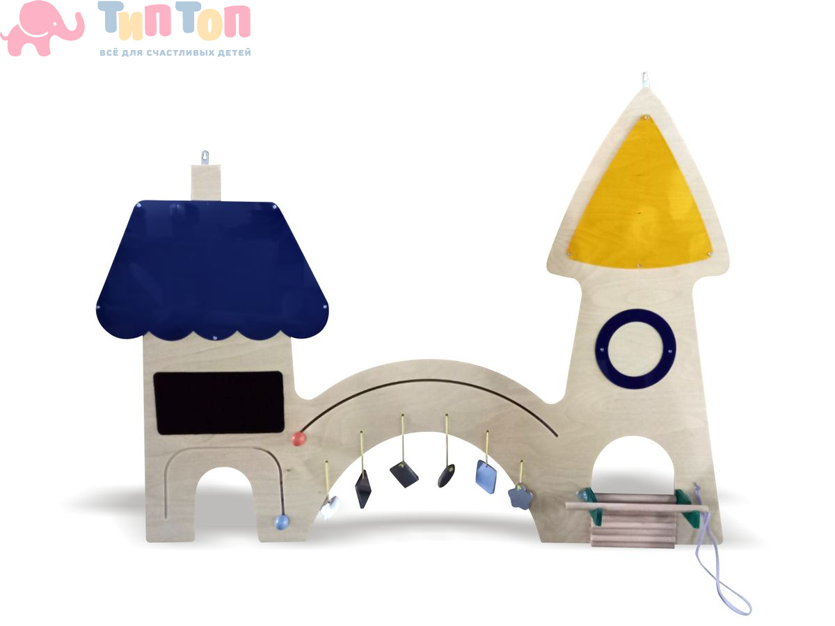 49048_Декоративно-развивающая панель «Городской дворик №2»