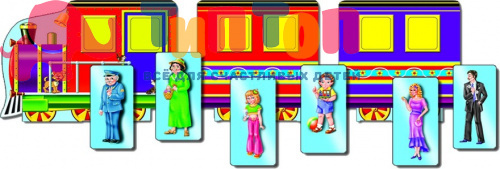 Игра "Паровозик" Радуга С-610