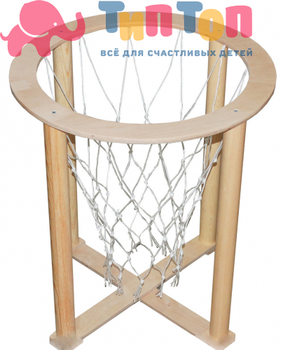 Корзина с сеткой для метания мячей СИ0001