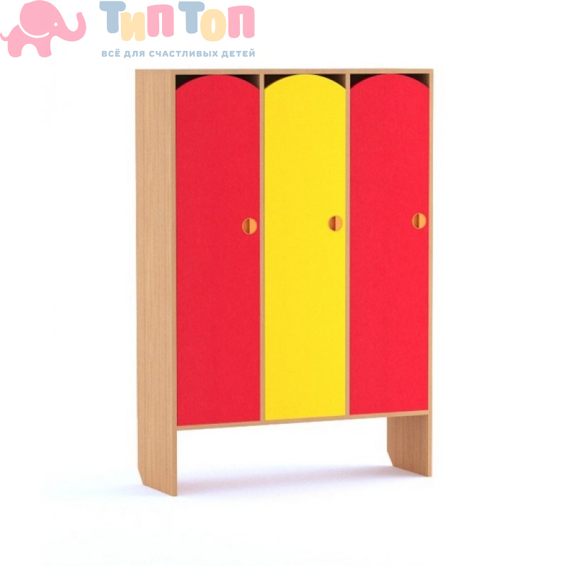 shkaf-s-nishey-pod-skamyu-3-h-sekcionnyy-cvetnoy-fasad_0