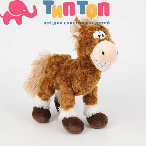 Лошадка GT7293 Весельчак 22 см, ТМ PLUSH APPLE