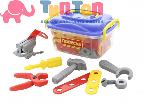 Набор "Механик", (41 элемент) (в контейнере)