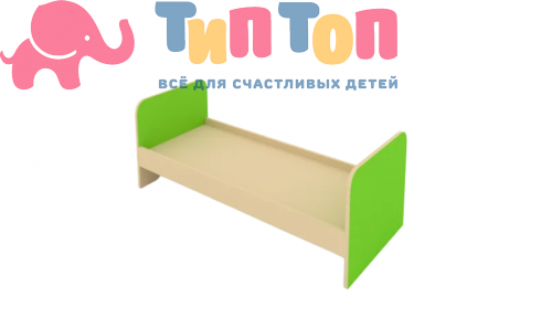 КРОВАТЬ ДЕТСКАЯ 1-уровневая,  кромка ПВХ
