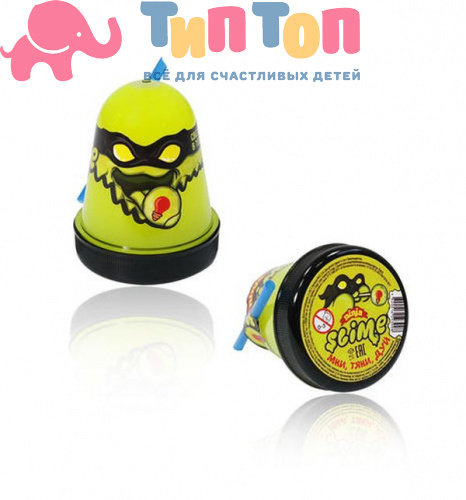 Slime Ninja Светится в темноте, желтый, 130г