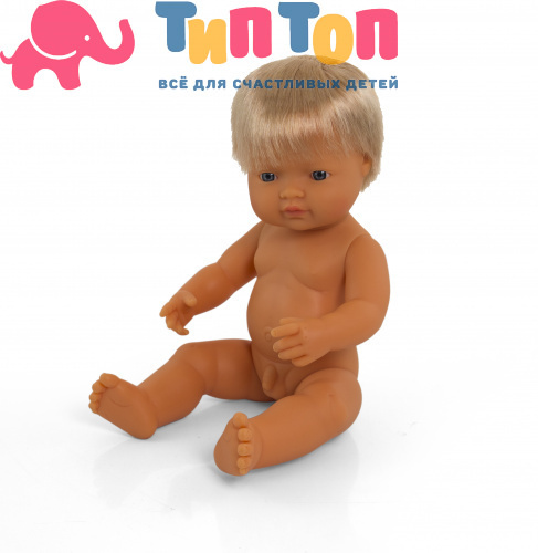 MINILAND Кукла Мальчик европеец 38 см. 31051