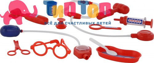 Набор "Доктор №7" (11 элементов) (в пакете) Полесье 59222