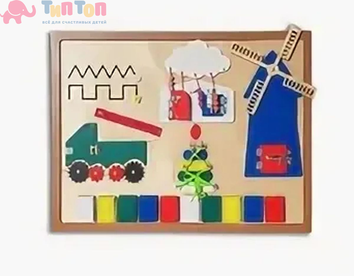 49380_Тактильно-развивающая панель «Родные места»