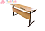 Стол ученический 2-х местный рег. высота и наклон столеш. 0-16* 5-7 гр.1200х500х700(760,800)(БУК)СУР
