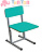 СТУЛ ДЕТСКИЙ НА МЕТАЛЛОКАРКАСЕ РЕГУЛИРУЕМЫЙ 26 КВ