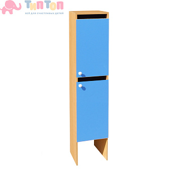 Шкаф ДВУХЪЯРУСНЫЙ ШНД-6 (ЛДСП) 2 секции