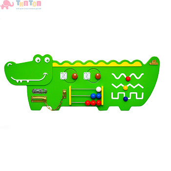 Бизиборд «Крокодильчик» БЖ-08