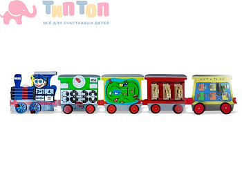 52530_Бизиборд «Скорый поезд» (5 модулей)