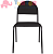 Стул для посетителей "Серна", черный каркас, ткань черная, СМ 7/22 Т-11