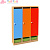 ШКАФ ШНД-3-К (ЛДСП) с контейнерами Корпус БУК , Фасады ЦВЕТНЫЕ