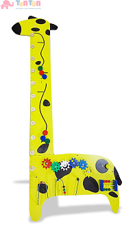 50338_Бизиборд-ростомер «Очаровательный жираф»