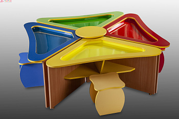 Тактильный песочный комплекс Ромашка2