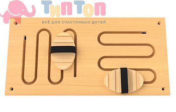 48166_Панель-лабиринт «Рисуем ногами №5 Две волны»