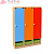 ШКАФ ШНДР-3-К (ЛДСП) с контейнерами Корпус БУК , Фасады ЦВЕТНЫЕ