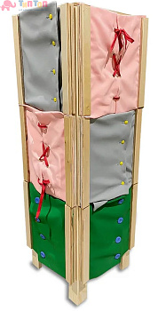 37918_Набор рамок с застежками на подставке «Развитие моторики №1»_1