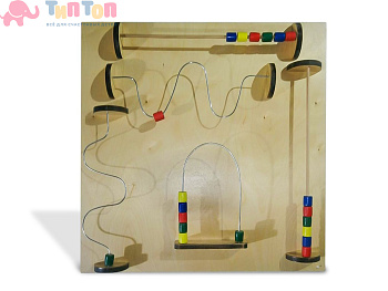 48388_Настенный модуль для развития запястья «Движение по проволоке»