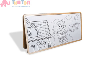 58312_Напольный двойной модуль «Многоразовая раскраска» (150x75)_1