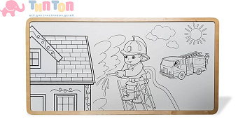 49522_Настенный модуль «Многоразовая раскраска» (150х75)