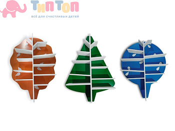 52502_Набор экополок «Чудесный сад» (дубок, яблонька, ёлочка)