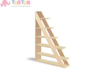 58294_Стеллаж для игрушек и книг «Добрые полки»