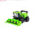 Комбайн "Полесье" №2 инерционный (зелёный) (в сеточке)