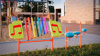 Веселая лесенка и глюкофон