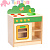 Игровая мебель "Плита с духовкой" (от кухни мод.4) Корпус БУК , Фасады ЦВЕТНЫЕ