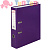 Папка-регистратор BRAUBERG, ламинированная, 80 мм">, фиолетовая, 222073