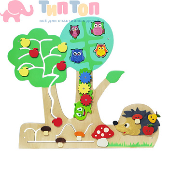 Панель БИЗИБОРД модель 12 Мухоморчик