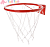 Кольцо баскетбольное с сеткой крепление к стене d250