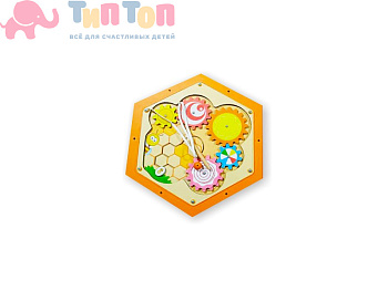 58140_Бизиборд «Пчелиные соты» модуль №5