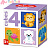 Кубики "Звери" (без обклейки) 4 шт BABY TOYS 03543 Десятое Королевство