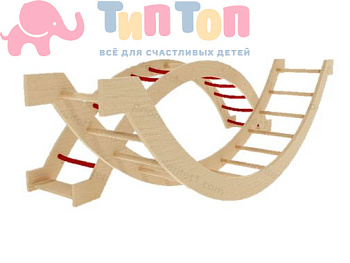 57008_Набор тренажеров «По мостику и лесенке»