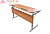 Стол ученический 2-х местный рег. высота и наклон стол. 0-16* 5-7 гр.1200х500х700(760,800)(ОЛЬХА)СУР
