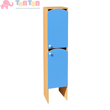 Шкаф ДВУХЪЯРУСНЫЙ ШНДР-13 (ЛДСП) 2 секции