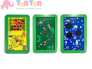 53098_Набор игровых панелей-лабиринтов №1 (Пираты, Джунгли, Космолет)