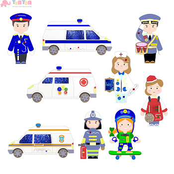 профессии+транспорт