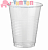 Стакан одноразовый ОСОБО ПЛОТНЫЙ, 200 мл, пластиковый, "ПРЕМИУМ", прозрачный, полипропилен, КОМПЛЕКТ